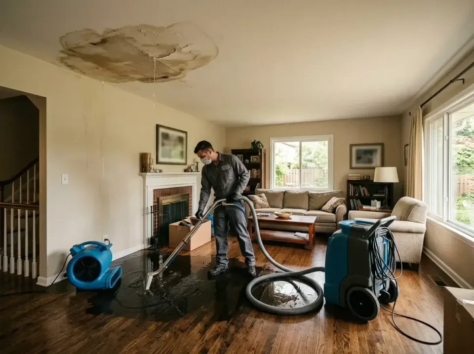 attic-pipe-burst-ceiling-drip-008 — frequently asked questions, Water Damage Restoration & Carpet Care in Uniondale, NY
